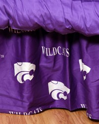 Kansas State Wildcats Printed Dust Ruffle  Full by   