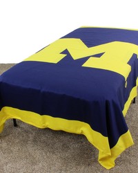 Michigan Wolverines Duvet Cover - Twin by   