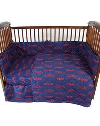 Mississippi Rebels 5 Piece 5 piece Baby Crib Set by   