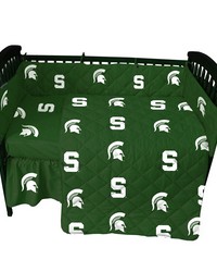Michigan State Spartans 5 piece Baby Crib Set by   