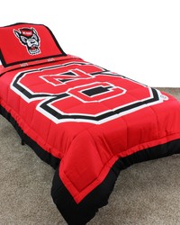 North Carolina State Wolfpack Reversible Comforter Set  Queen by   