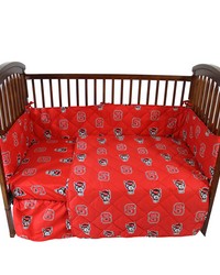 North Carolina State Wolfpack 5 piece Baby Crib Set by   