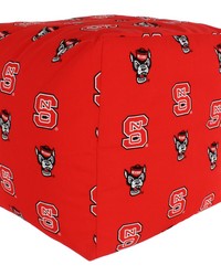 North Carolina State Wolfpack Cube Cushion 18 in  x 18 in  by   