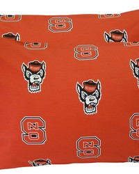 North Carolina State Wolfpack Pillowcase Pair King Solid by   