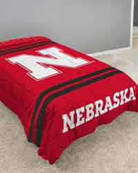 Nebraska Huskers Twin Comforter by   