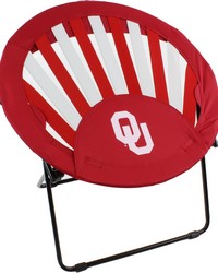 Oklahoma Sooners Rising Sun Chair by   