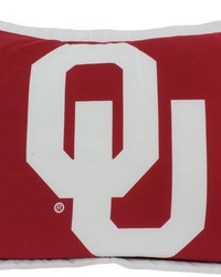 Oklahoma Sooners Printed Pillow Sham by   