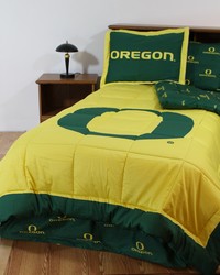 Oregon Ducks Bed in a Bag Full  With Team Colored Sheets by   