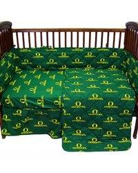Oregon Ducks 5 piece Baby Crib Set by   