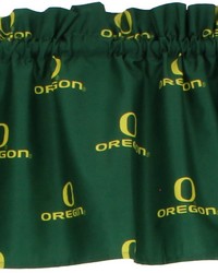 Oregon Ducks Printed Curtain Valance  84 in  x 15 in  by   