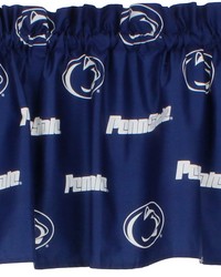 Penn State Nittany Lions Printed Curtain Valance  84 in  x 15 in  by   