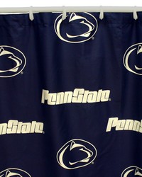 Penn State Nittany Lions Printed Shower Curtain Cover  70 in  x 72 in  by   