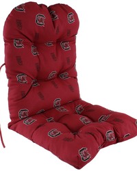 South Carolina Gamecocks Ducks Adirondack Cushion by   