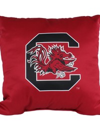 South Carolina Gamecocks 16in x 16in Decorative Pillow - 2 ColorsUnique Logos on Both Sides by   