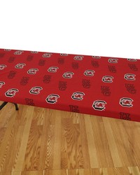 South Carolina Gamecocks 6 Table Cover  72 in  x 30 in  by   