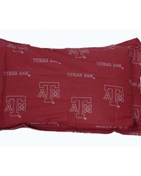 Texas AM Aggies Printed Pillow Sham by   
