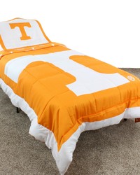 Tennessee Volunteers Reversible Comforter Set  Twin by   