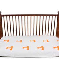 Tennessee Volunteers Baby Crib Fitted Sheet Pair  White Includes 2 Fitted sheets by   