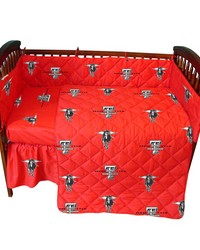 Texas Tech Red Raiders Crib Bedding Set by   