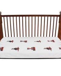 Texas Tech Red Raiders Baby Crib Fitted Sheet Pair  White Includes 2 Fitted sheets by   