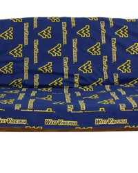 West Virginia Mountaineers Futon Cover  Full size fits 6 and 8 inch mats by   