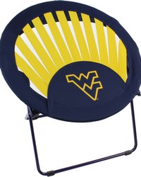 West Virginia Mountaineers Rising Sun Chair by   