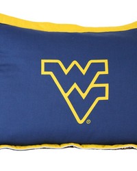 West Virginia Mountaineers Printed Pillow Sham by   