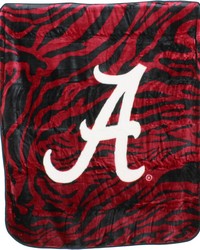Alabama Crimson Tide Raschel Throw Blanket 50x60 by   