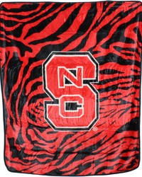 North Carolina State Wolfpack Raschel Throw Blanket 50x60 by   