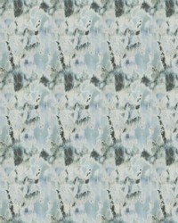 S Harris Tate On Linen Blue Smoke Fabric