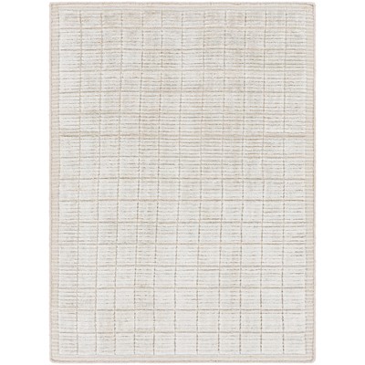 Surya Carre 10 x 14 Rug Carre CCR2300-1014 Main: 70% Viscose, Main: 30% Wool Rectangle Rugs Modern and Contemporary Rugs 