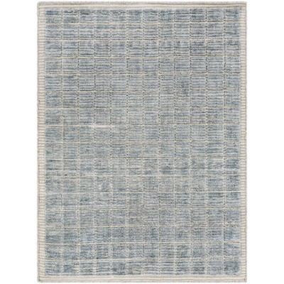 Surya Carre 4 x 6 Rug Carre CCR2303-46 Main: 70% Viscose, Main: 30% Wool Rectangle Rugs Modern and Contemporary Rugs 