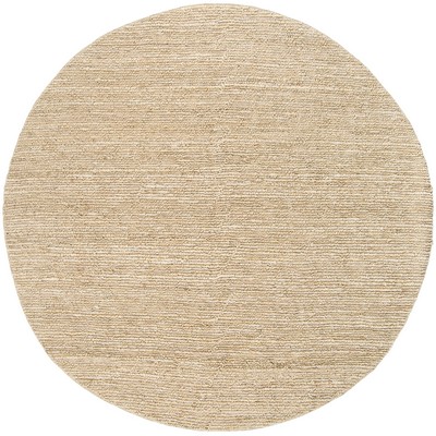 Surya Continental 8 Round Rug Continental COT1930-8RD Main: 100% Jute Round Rugs 