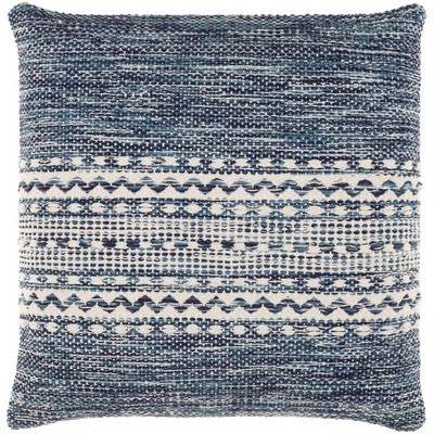Surya Ethan Pillow Kit Ethan EHN001-2020P Blue Front: 100% Cotton, Back: 100% Cotton Contemporary Modern Pillows All the Pillows 