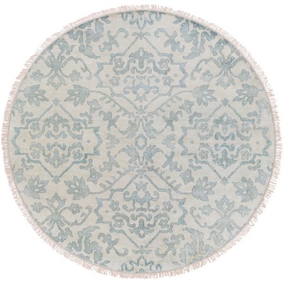 Surya Hillcrest 10 Round Rug Hillcrest HIL9036-10RD Main: 100% NZ Wool Round Rugs Traditional Rugs 