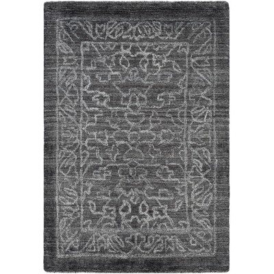 Surya Hightower 9 x 13 Rug Hightower HTW3002-913 Main: 100% Viscose Rectangle Rugs Traditional Rugs Floral Area Rugs 