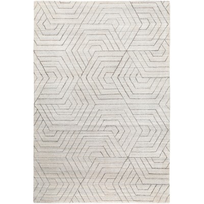 Surya Hightower 10 x 14 Rug Hightower HTW3012-1014 Main: 100% Viscose Rectangle Rugs Modern and Contemporary Rugs Floral Area Rugs 