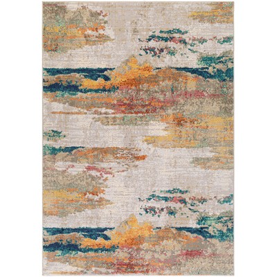 Surya Illusions 2 x 3 Rug Illusions ILS2302-23 Main: 70% Polypropylene, Main: 30% Polyester Rectangle Rugs Modern and Contemporary Rugs 