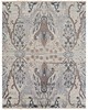 Surya Kushal Silver Gray, Off-White, Gray, Taupe, Ivory