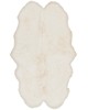 Surya  Sheepskin Ivory