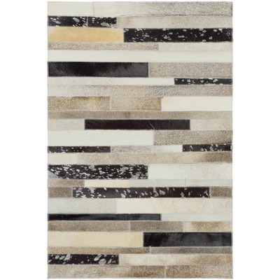 Surya Trail 10 x 14 Rug Trail TRL1120-1014 Main: 100% Hair On Hide Rectangle Rugs Modern and Contemporary Rugs 