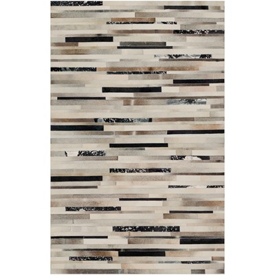 Surya Trail 5 x 8 Rug Trail TRL1120-58 Main: 100% Hair On Hide Rectangle Rugs Modern and Contemporary Rugs 