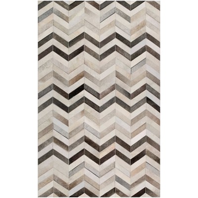 Surya Trail 10 x 14 Rug Trail TRL1129-1014 Main: 100% Hair On Hide Rectangle Rugs Modern and Contemporary Rugs 
