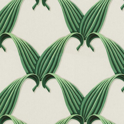 P K Lifestyles Ombre Palm Verdigris in Retro Collection II Green  Blend Classic Tropical   Fabric
