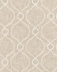 Curveball Embroidery Linen by   