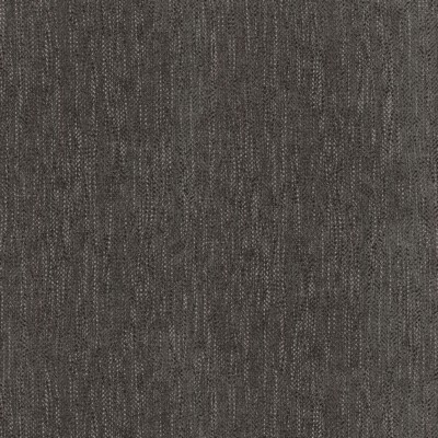 P K Lifestyles Beckett Coal in Performance Soild Black Solid Color Chenille  Solid Black   Fabric