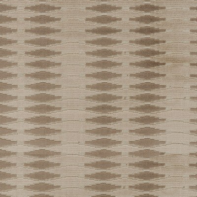 P K Lifestyles Magnifique Fossil in Bespoken II Patterned Chenille  Geometric  Zig Zag   Fabric