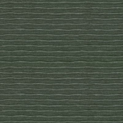 P K Lifestyles Pleat Seaglass in Bespoken II Green Horizontal Striped  Ribbed Striped   Fabric