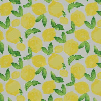 P K Lifestyles OD Citrus Squeeze Yellow in Outdoor Fall 2019 Yellow  Blend Fruit  Fruit  Fun Print Outdoor Fun Print Outdoor  Fabric