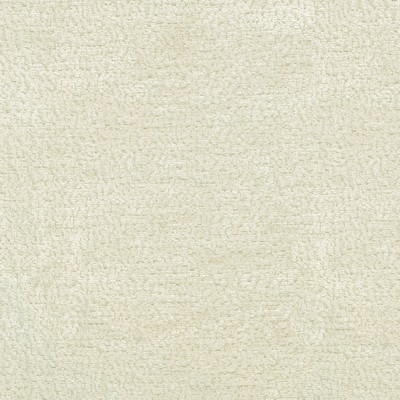 P K Lifestyles Teddy Winter in Performance Plus III White  Blend Solid Color Chenille   Fabric